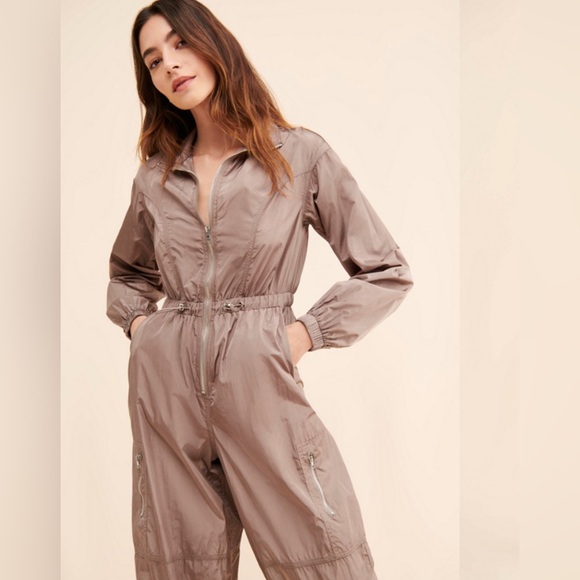 Rare London Pants - Rare London Long Sleeve Parachute Jumpsuit | Nuuly